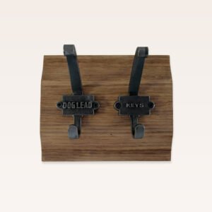 Dog lead and keys rack