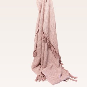 Hug Rug woven trellis throw